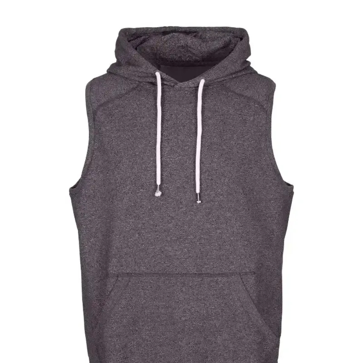 Picture of RAMO, Mens Heather Sleeveless Hoodie